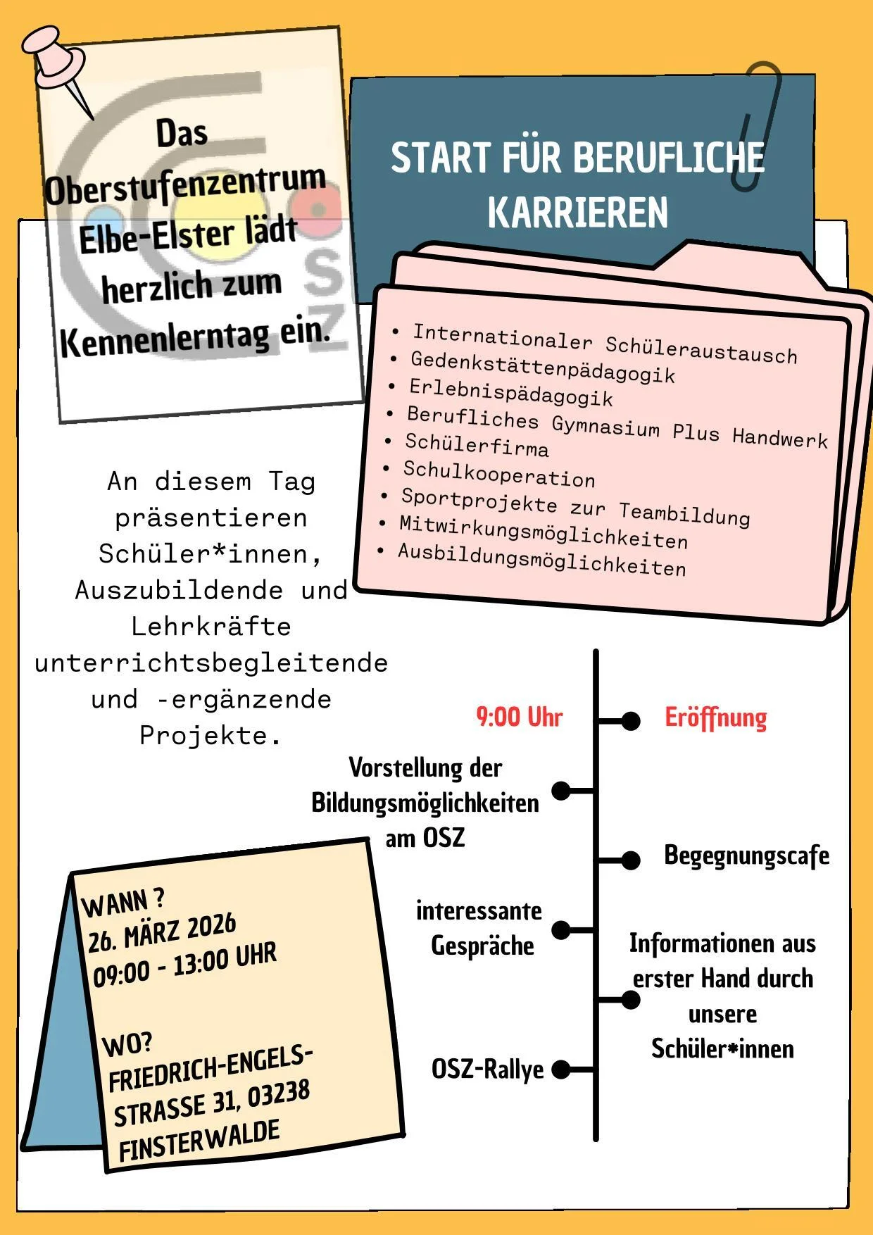 OSZ Kennenlerntag am 26.03.2026