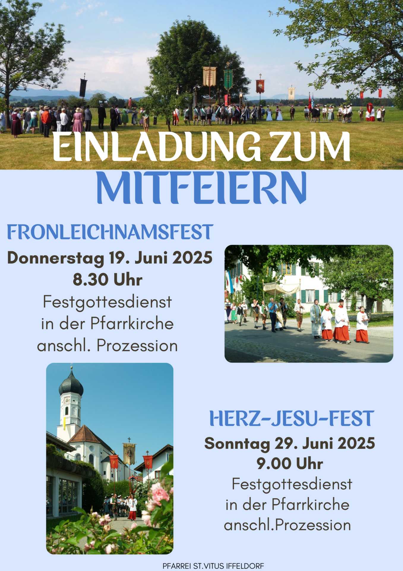 Fronleichnam Herz-Jesu 2025