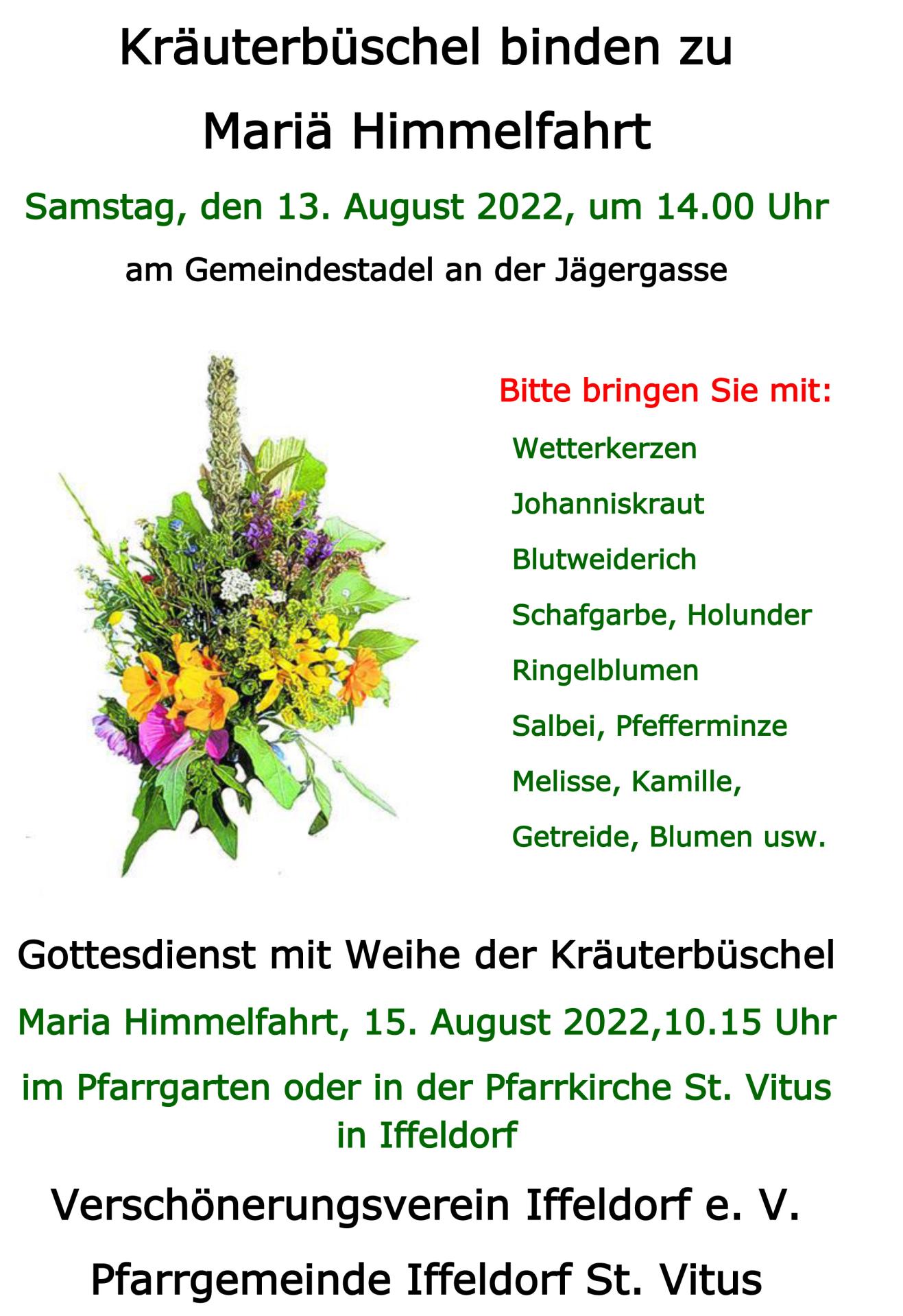 Kräuterbüschl 2022 Plakat
