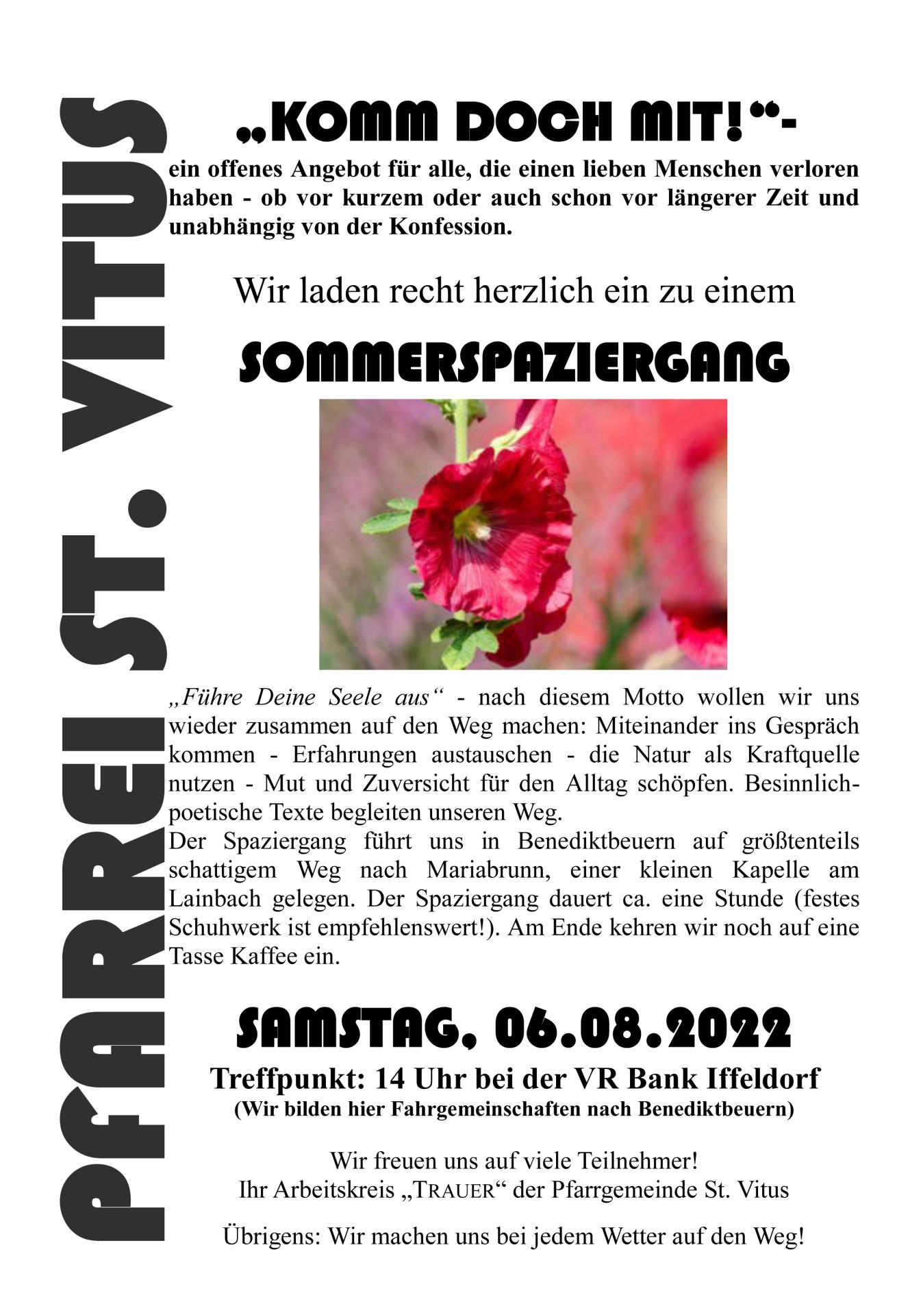 Sommerspaziergang 2022