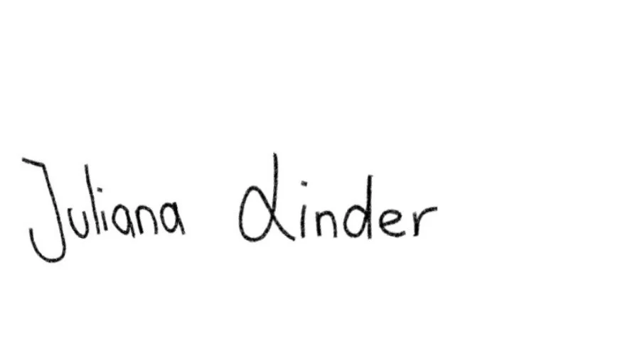 Unterschrift Juliana Linder