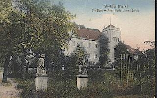 Burg Ansichtskarte 1919
