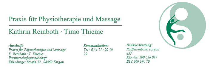 Physiotherapie und Massage
