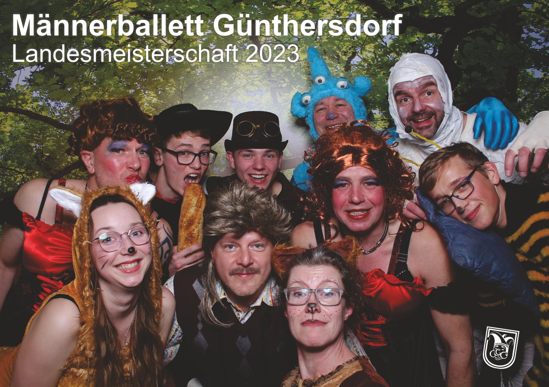 Männerballett Günthersdorf 2023 - Auenwald-Medley