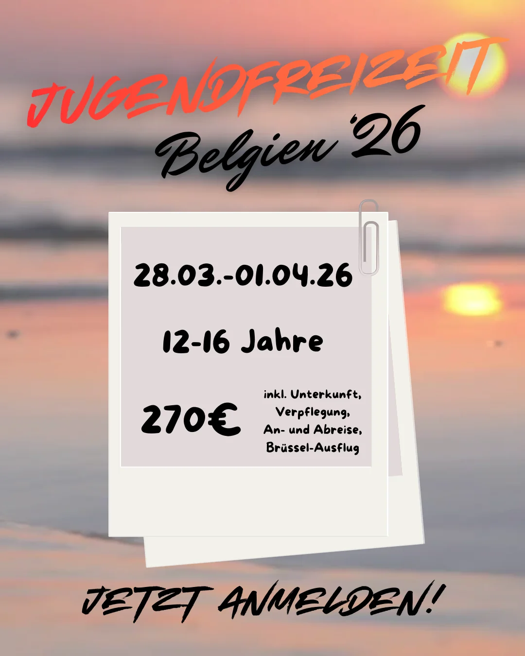 Werbung Belgien 2026
