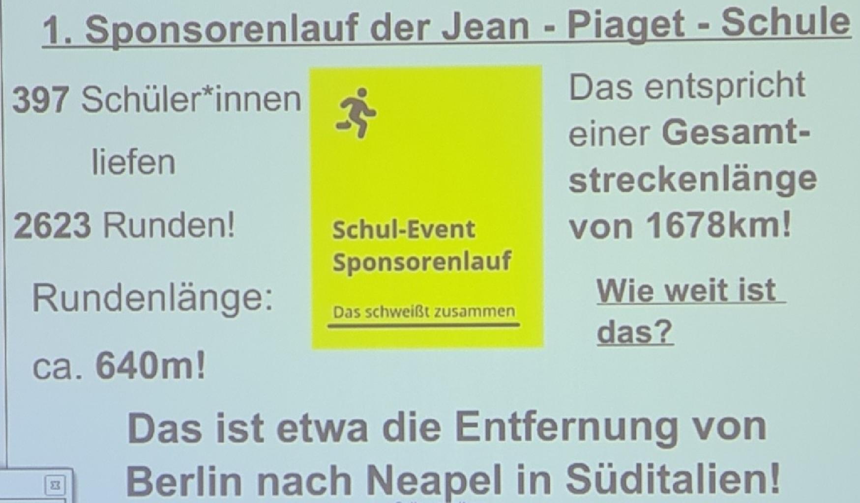 Sponsorenlauf