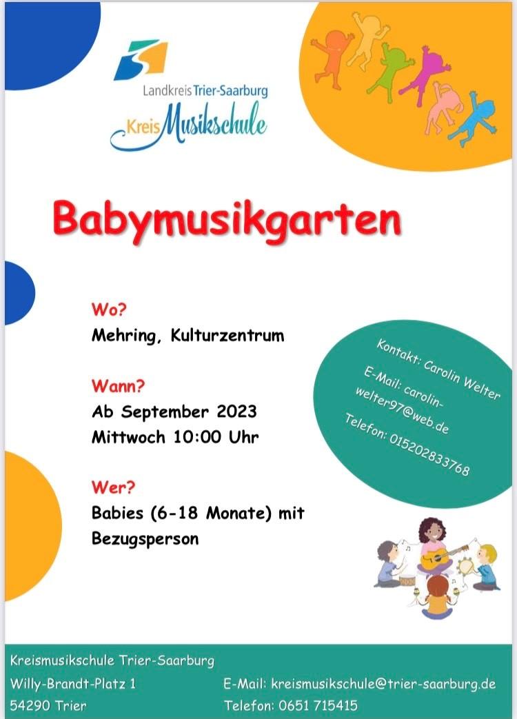 Babymusikgarten 2023