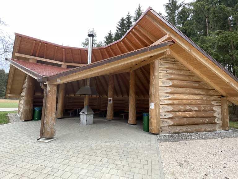 Schutzhütte, Grill- und Rastplatz am Historienweg