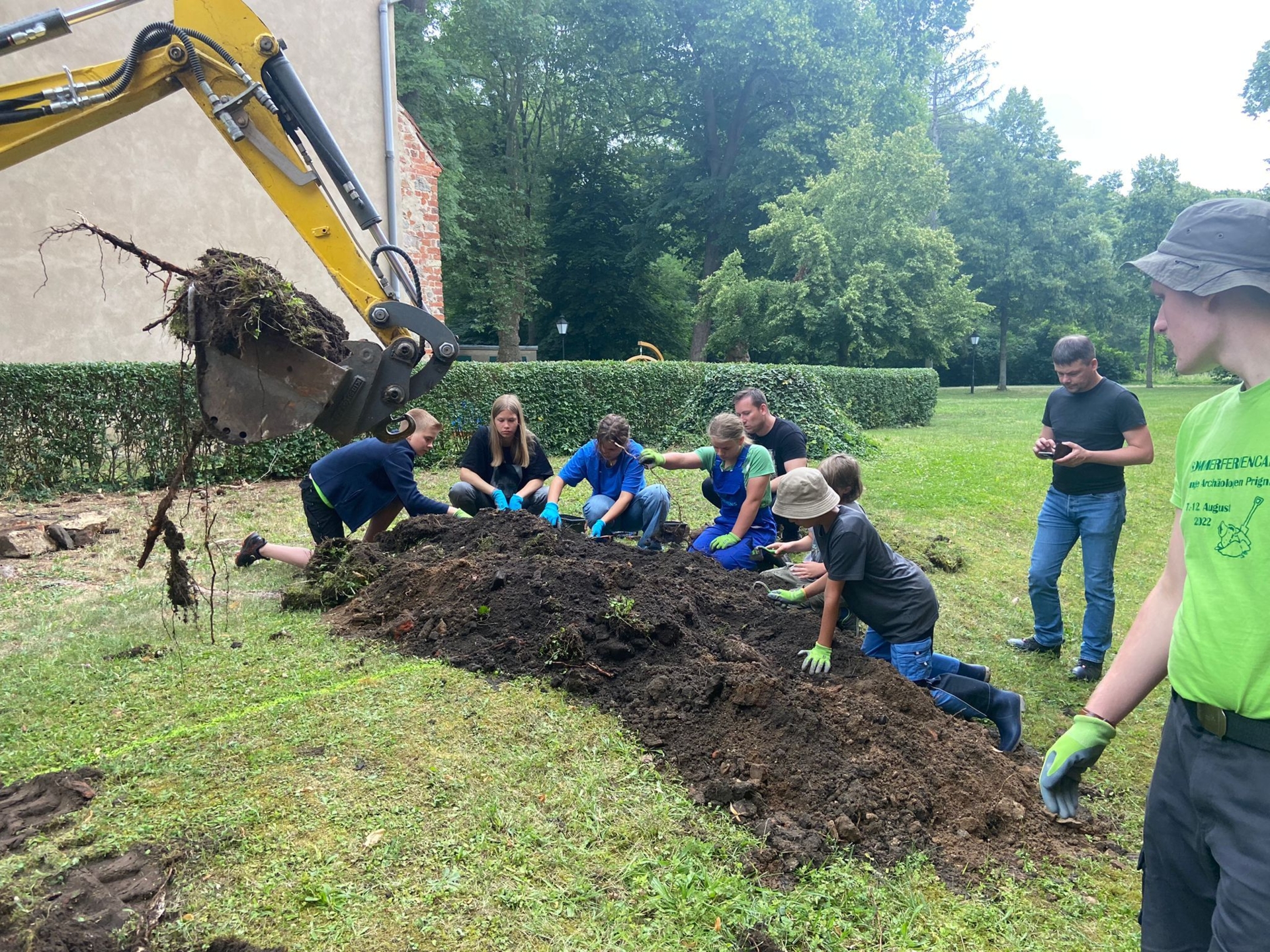 Junge Archäologen 2023, Foto: Junge Archäologen Prignitz