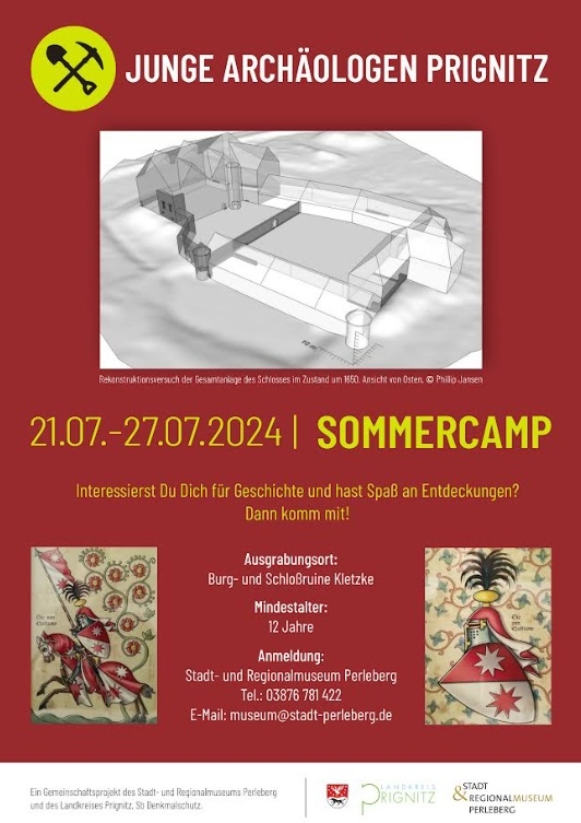 Plakat Junge Archäologen 2024