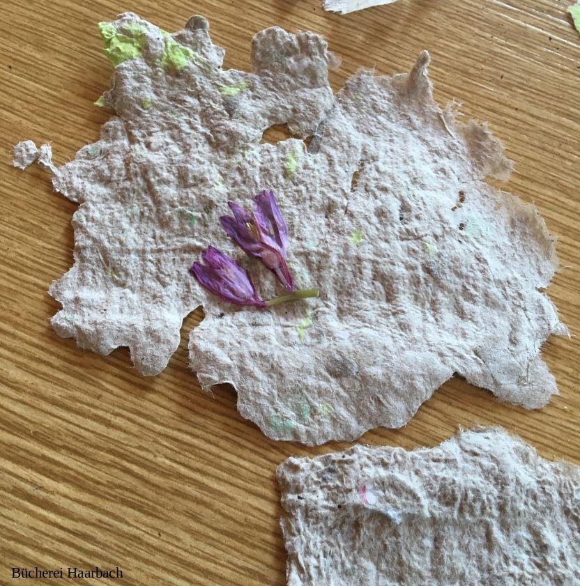 Papierschöpfen 5