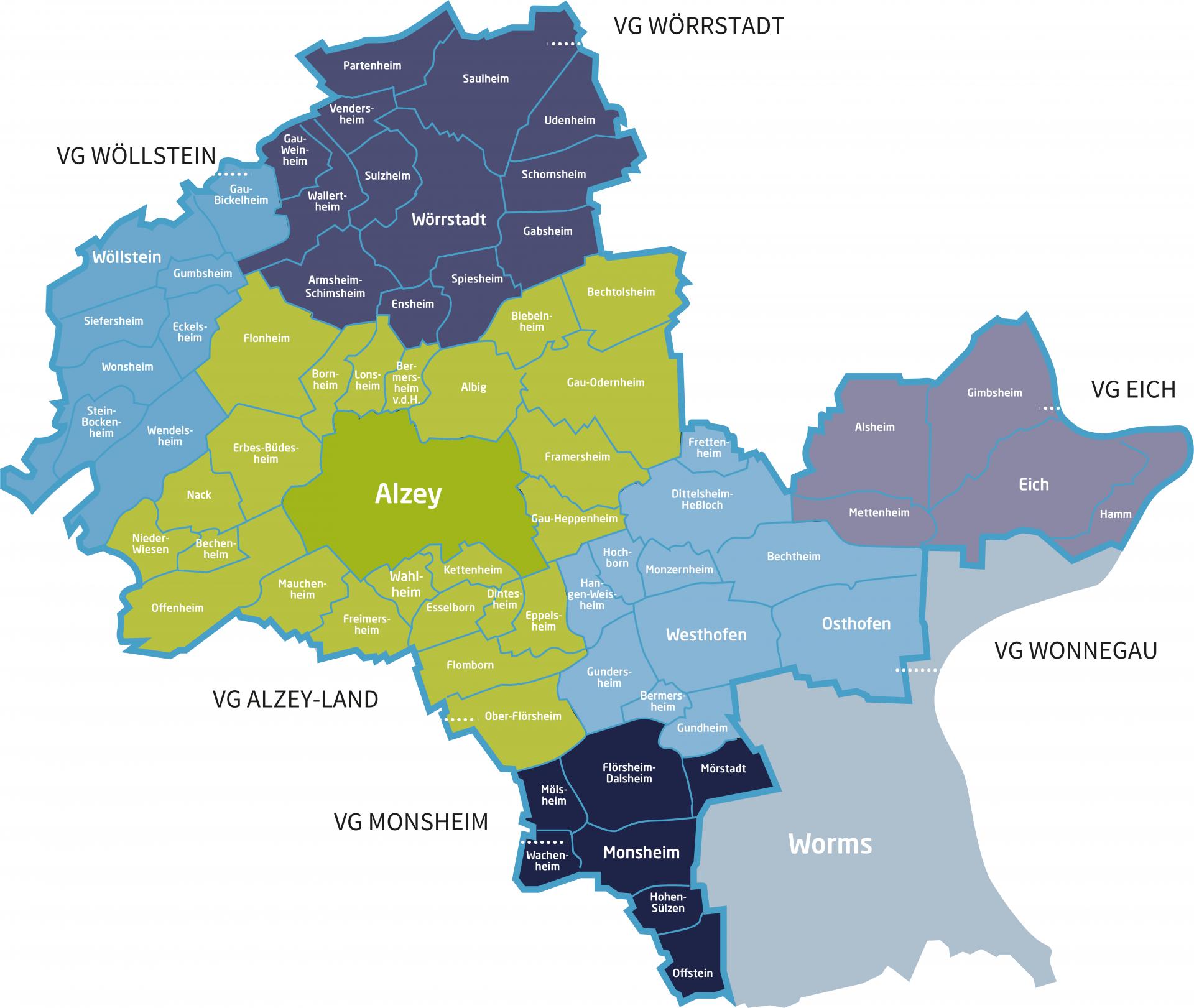 Karte Regionales Quelle AllgemeineZeitung_03April2019