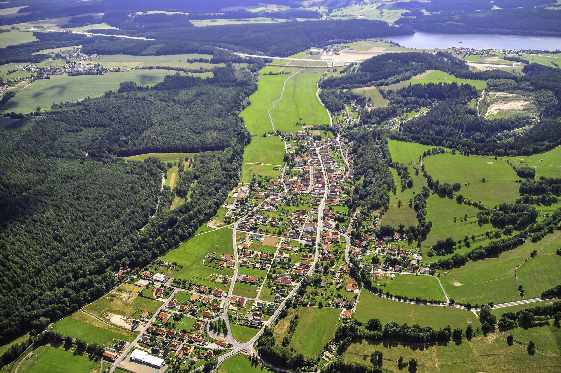 Luftbild Waldau