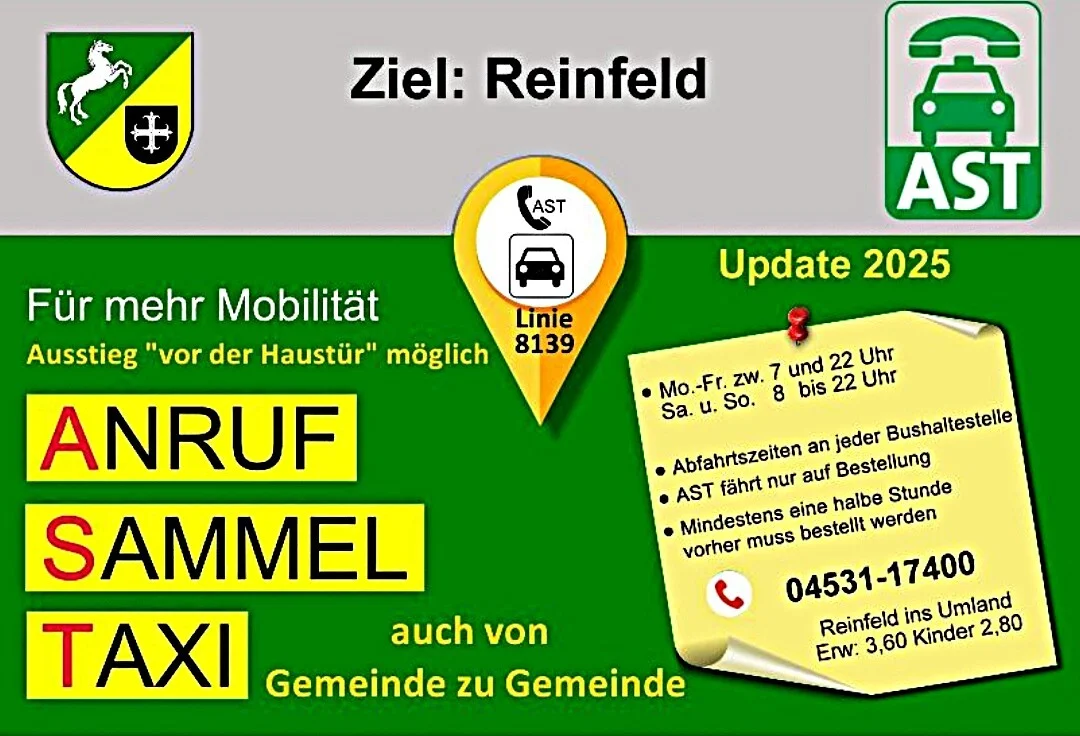 AST - Anrufsammeltaxi