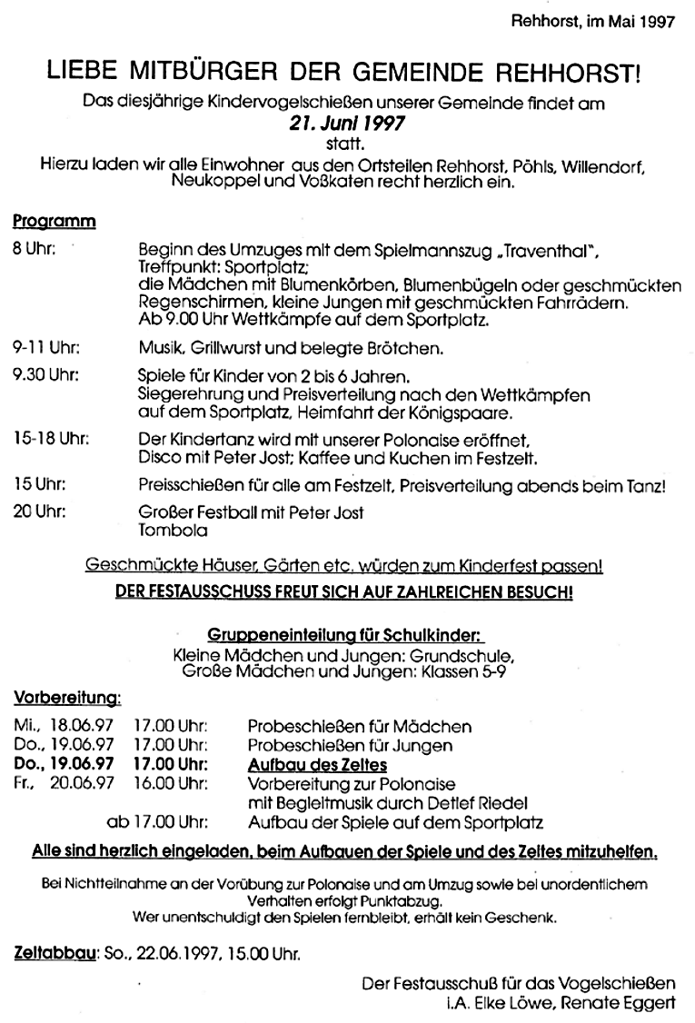 Programm 1997