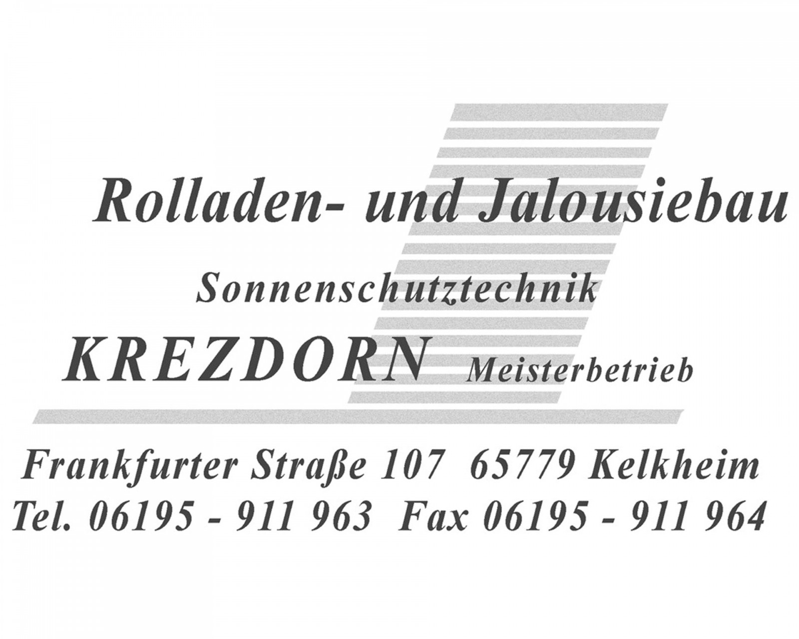 Rolladen- und Jalousiebau Krezdorn
