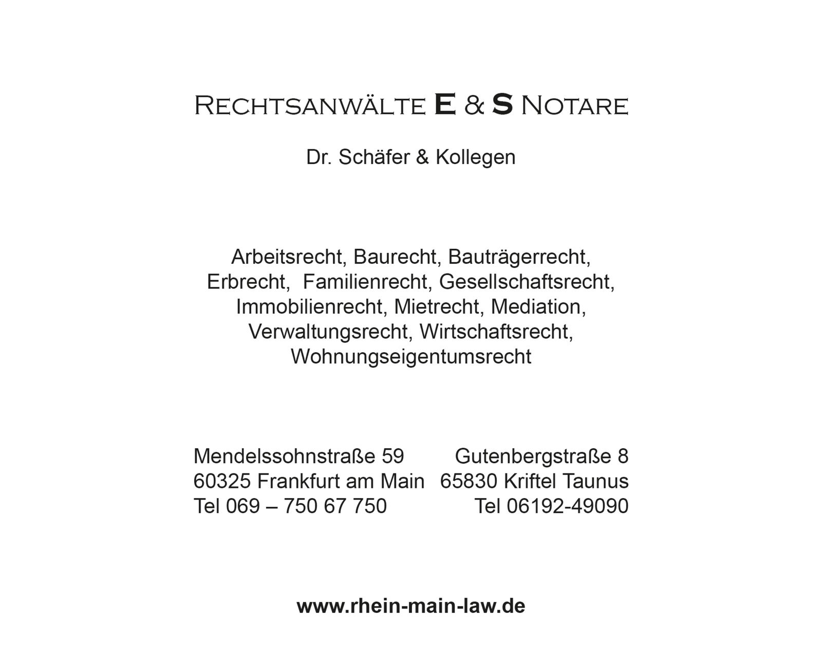 Rechtsanwälte E & Notare
