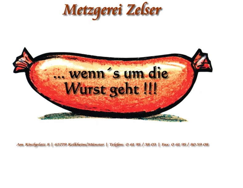 Metzgerei Zelser