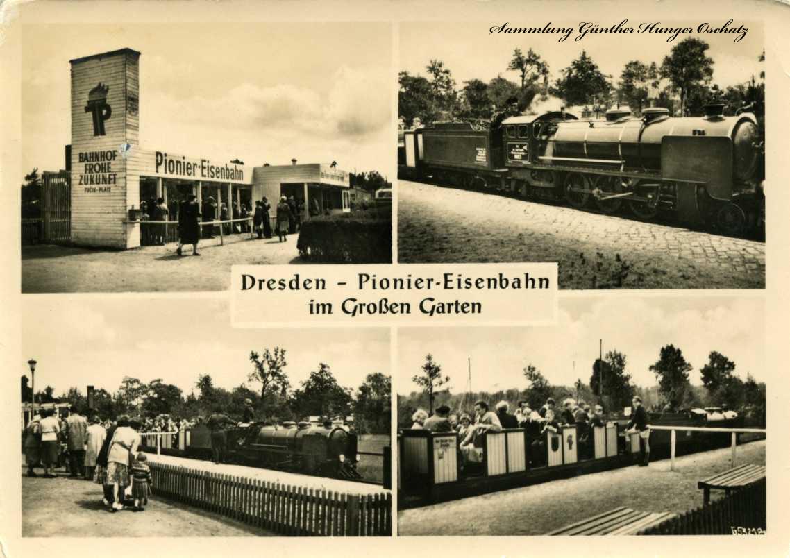 Dresden - Pionier-Eisenbahn im Großen Garten