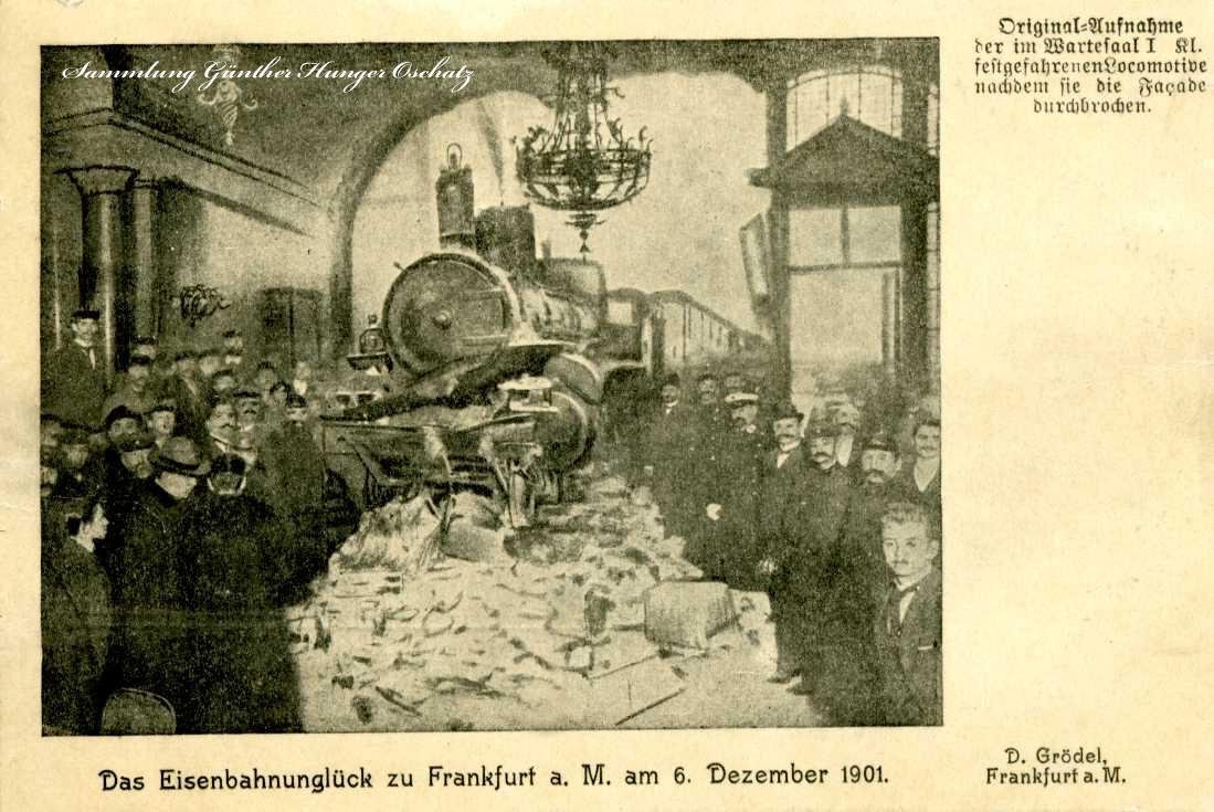 Eisenbahnunglück zu Frankfurt a. M.