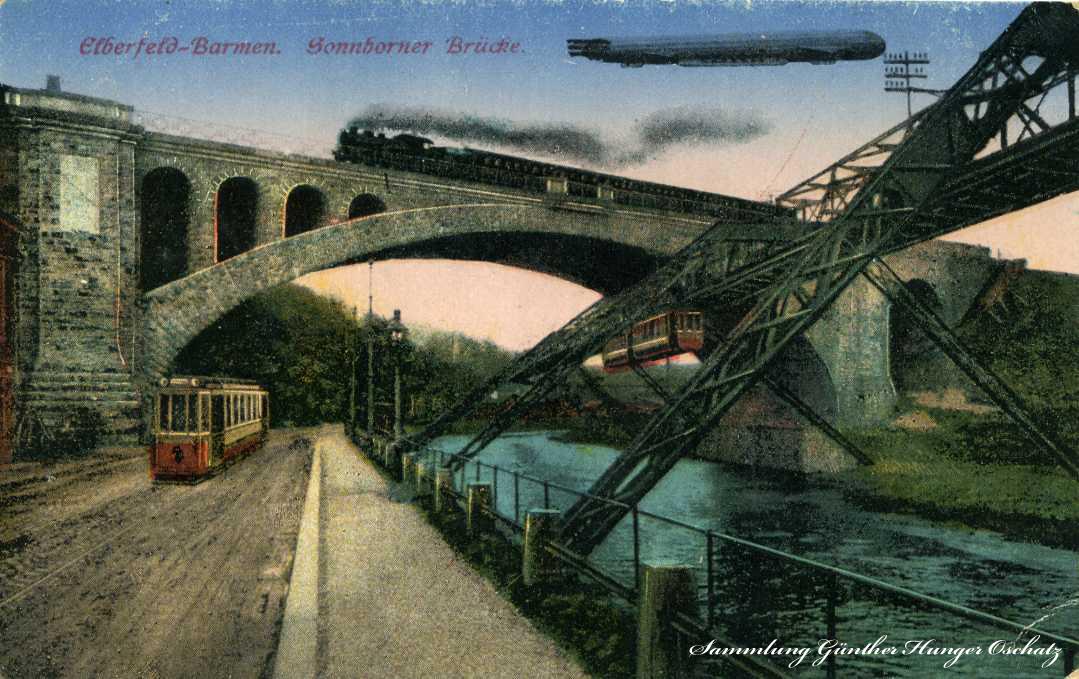 Elberfeld-Barmen Sonnborner Brücke
