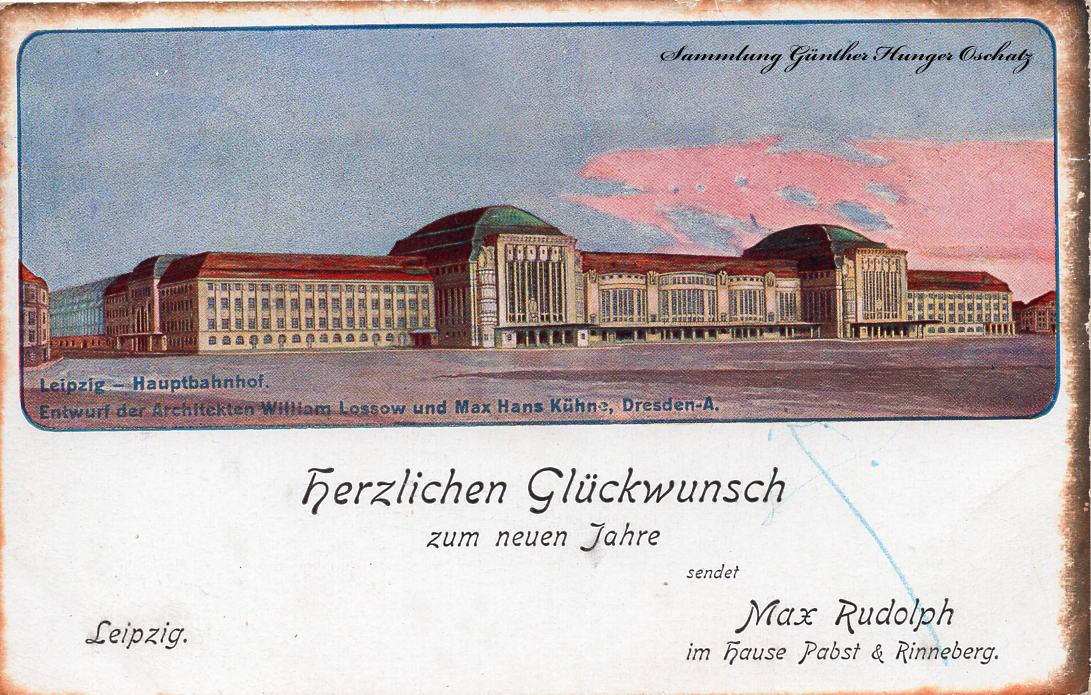 Leipzig Hauptbahnhof- Entwurf