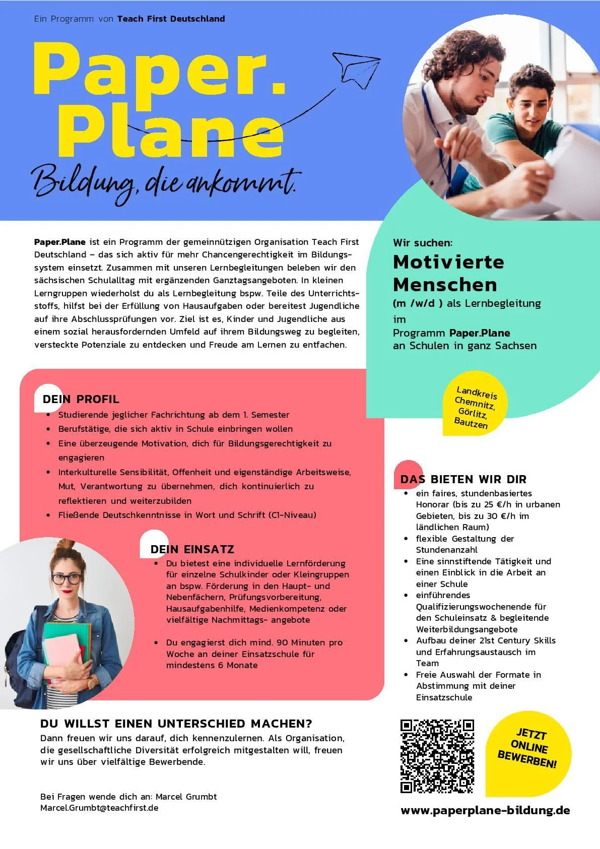 Personal für den Ganztag