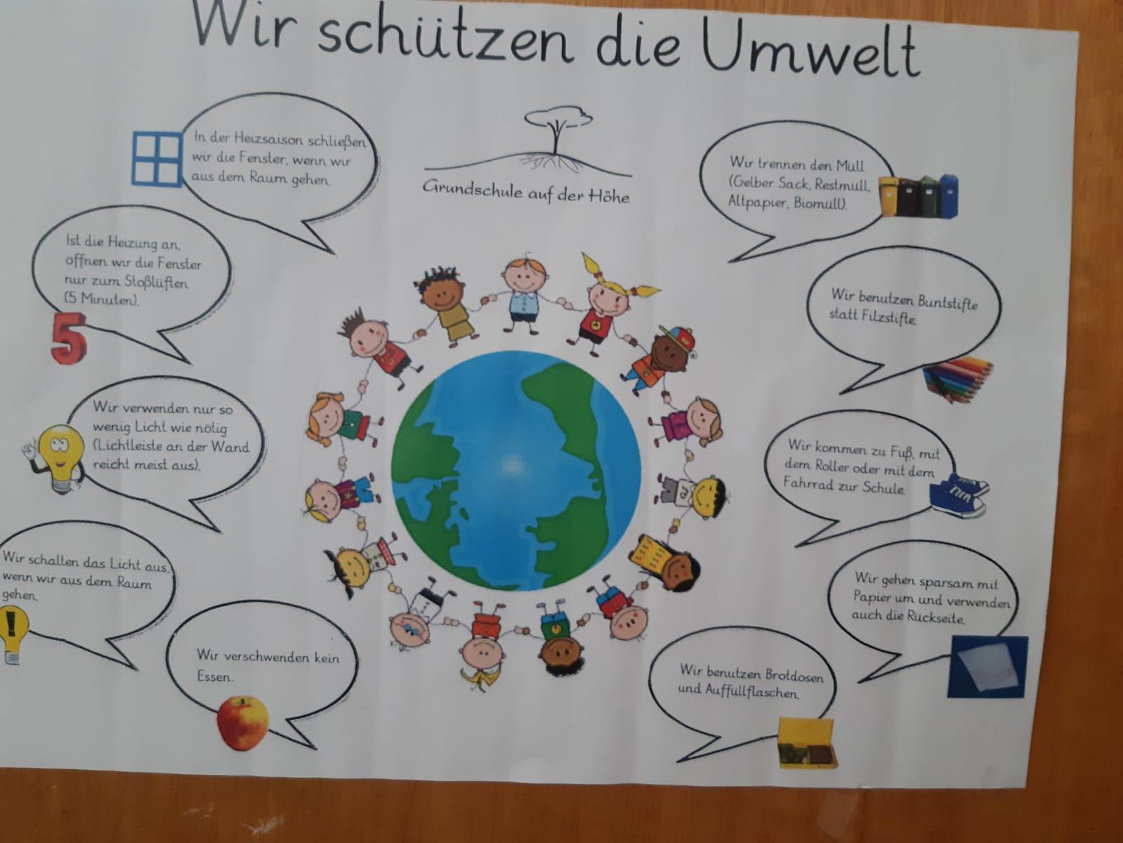 Die Umweltdetektive haben Tipps für die Klassen ausgearbeitet