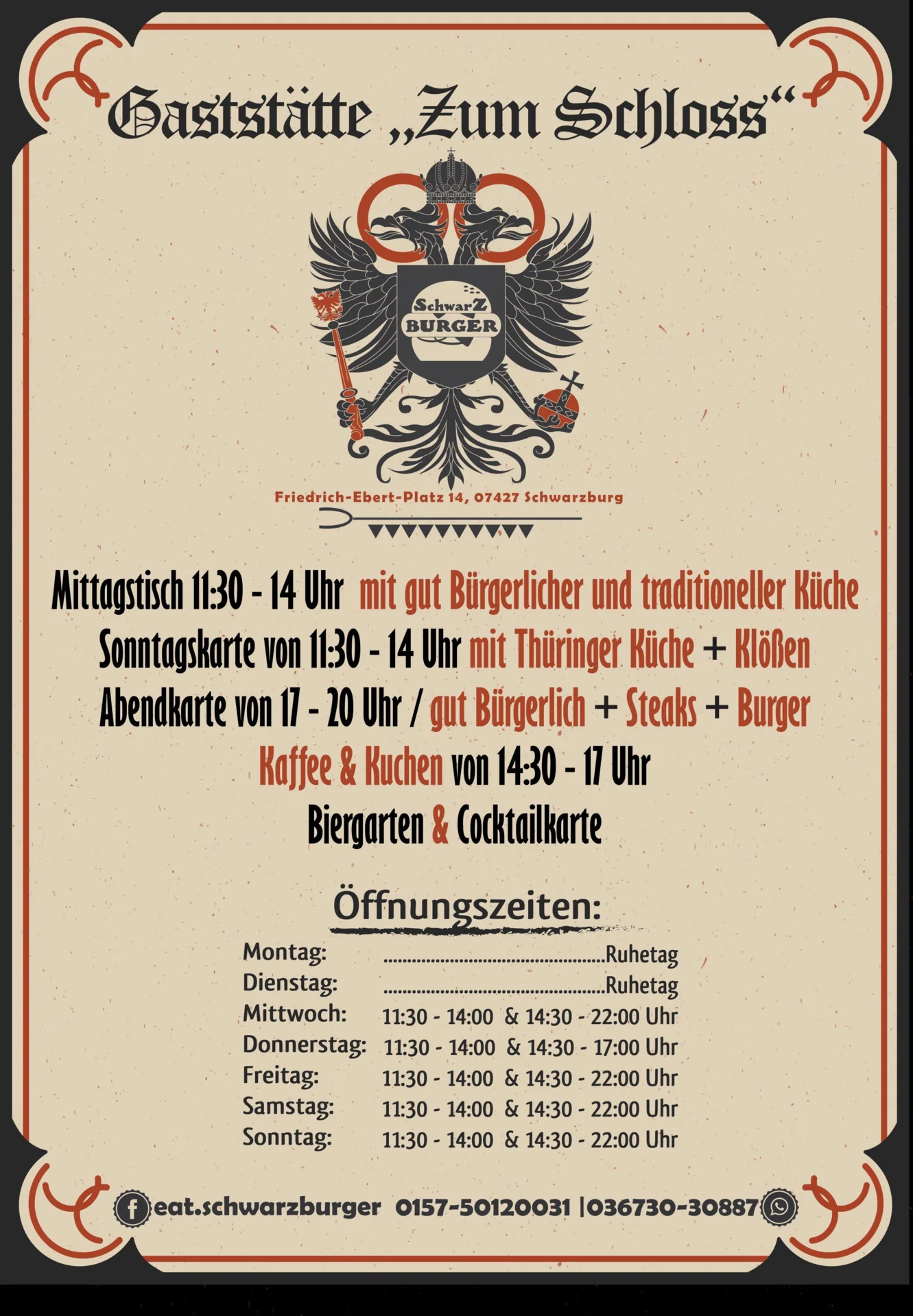 Gaststätte zum Schloss Grafik