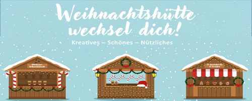 Weihnachtshütte wechsel dich! Kachel