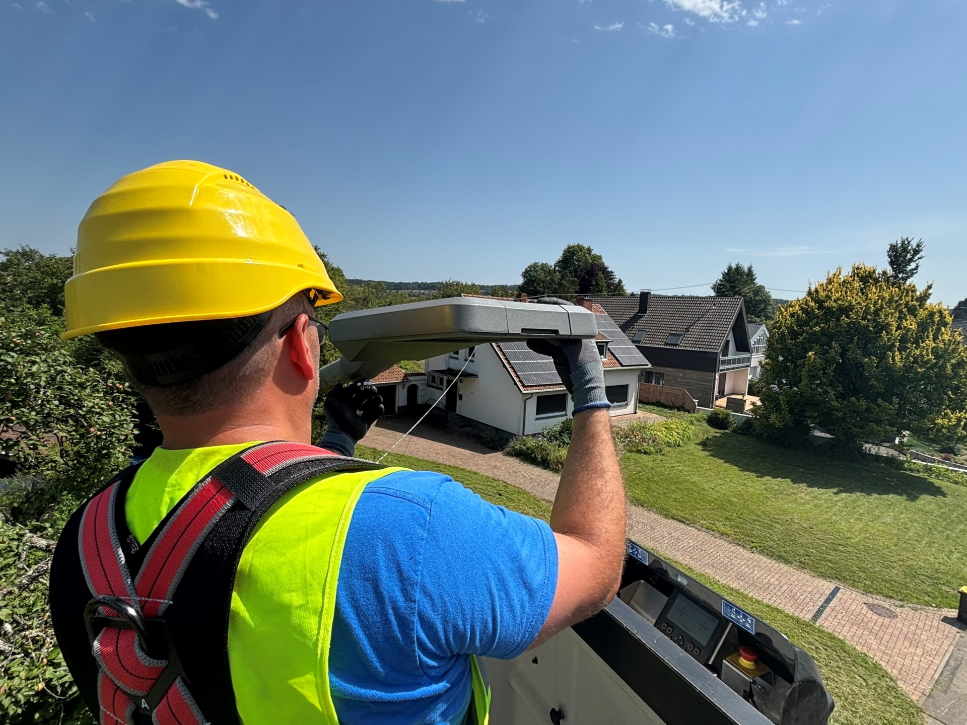 Energetische Sanierung Straßenbeleuchtung