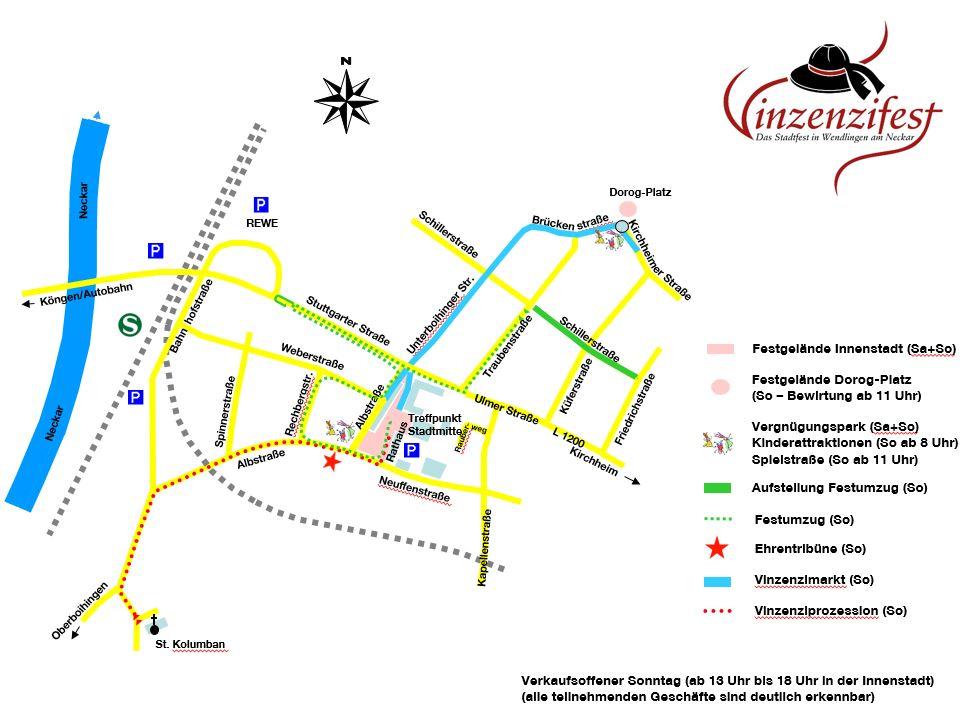 Übersichtsplan Festgelände Vinzenzifest 2023