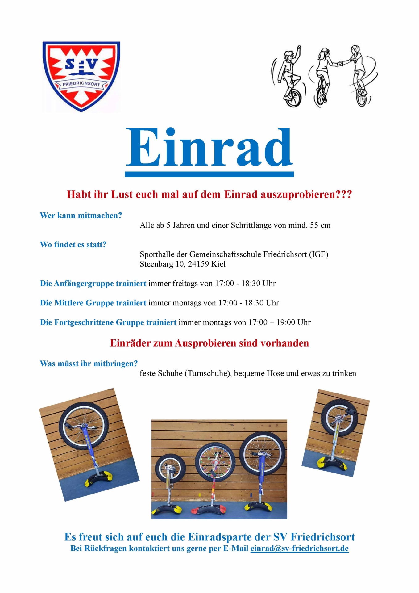 Flyer Einrad SVF