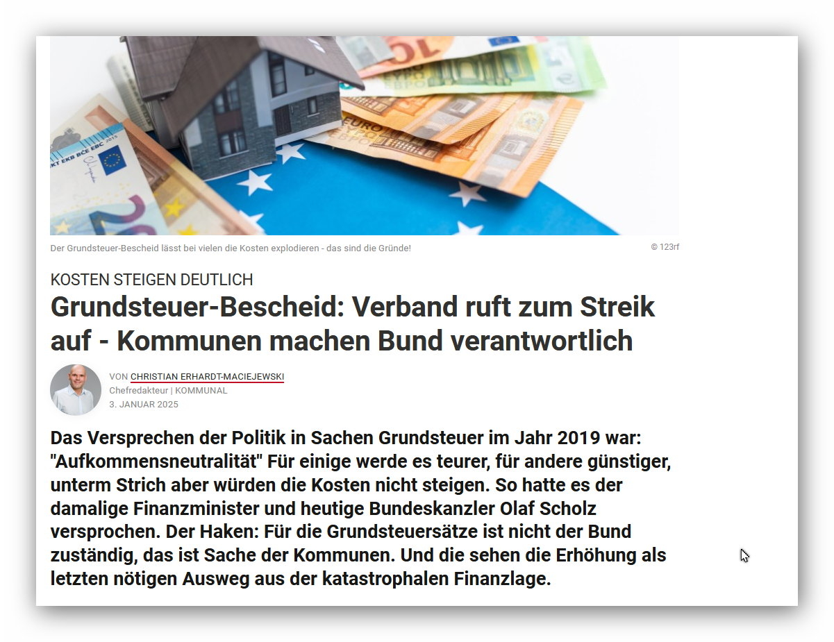 Grundsteuer