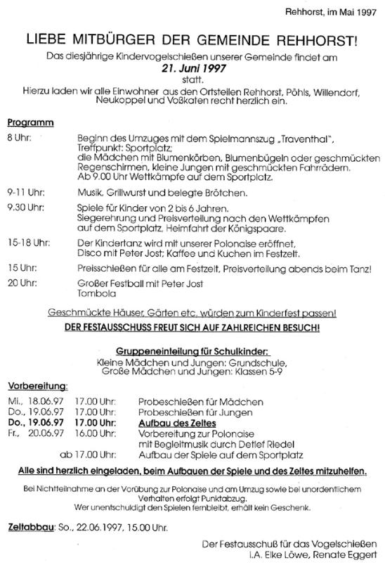 Einladung 1997