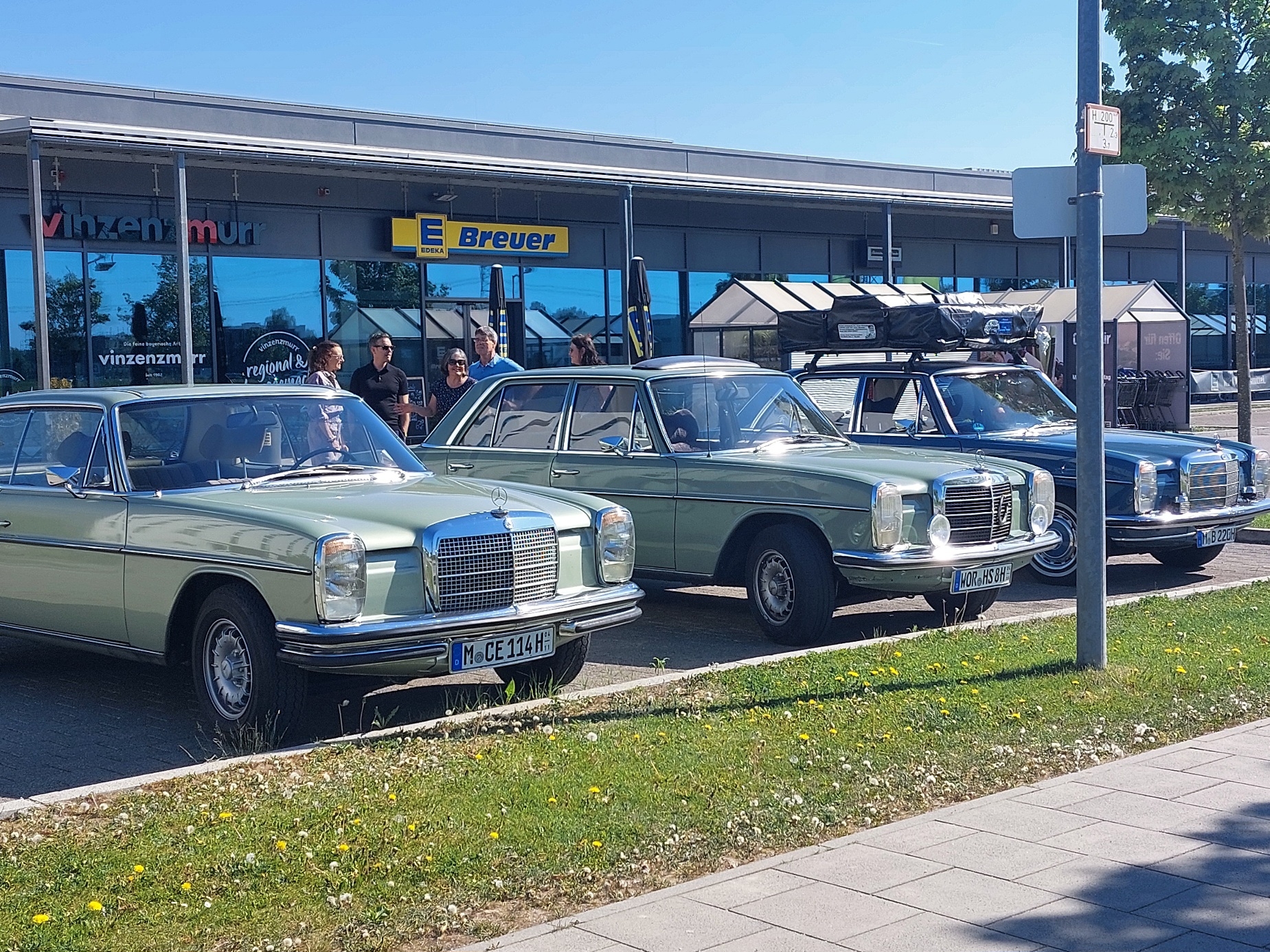 Drei vom Start in München