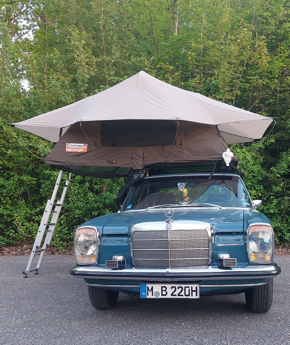 Feierabend im Dachzelt