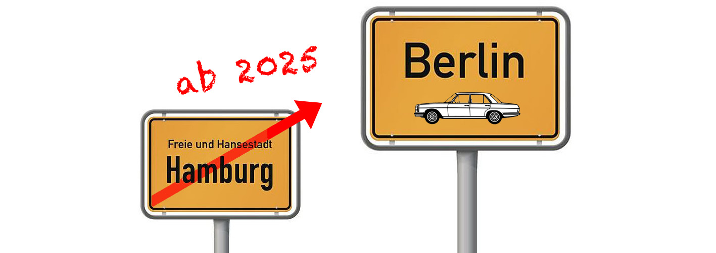 Schild Umzug