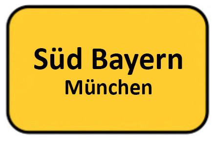 Südbayern Schild