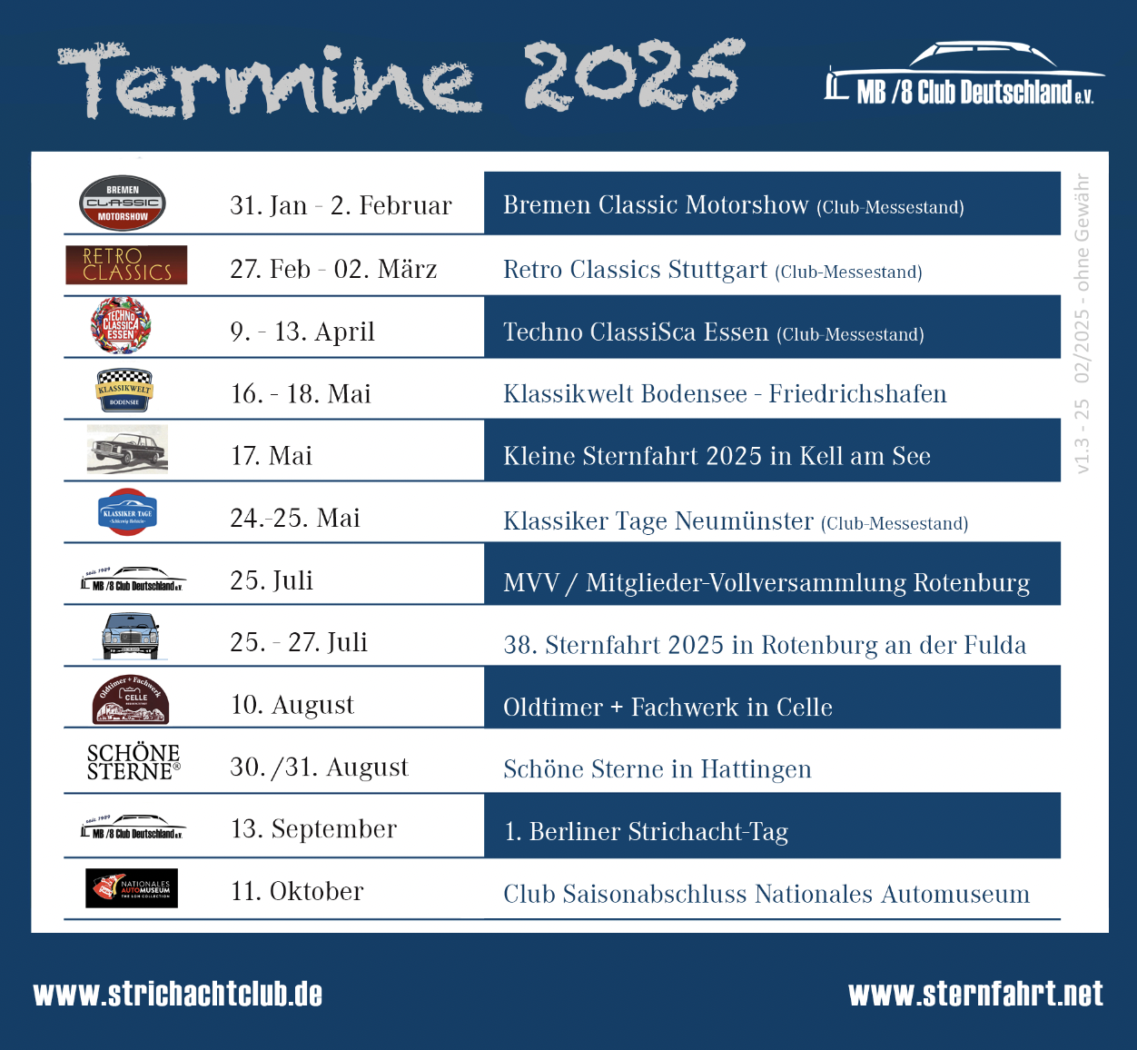 Termine 2025 V1-3