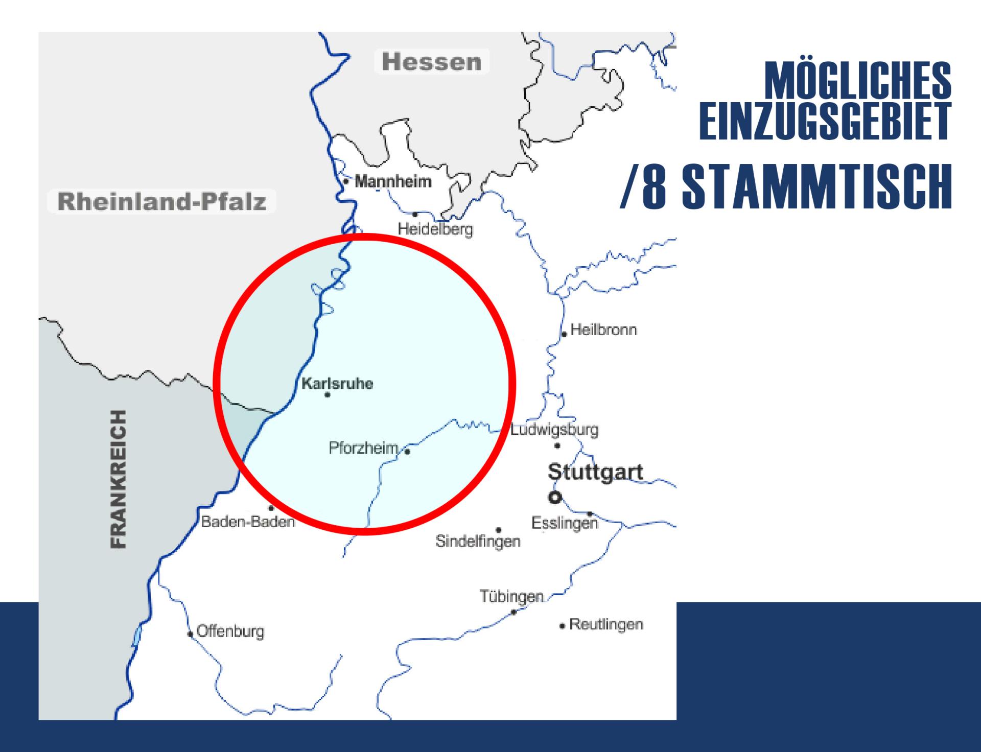 Geplantes Einzugsgebiet