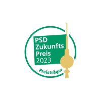PSD Zukunftspreis 2023 Preisträger Logo