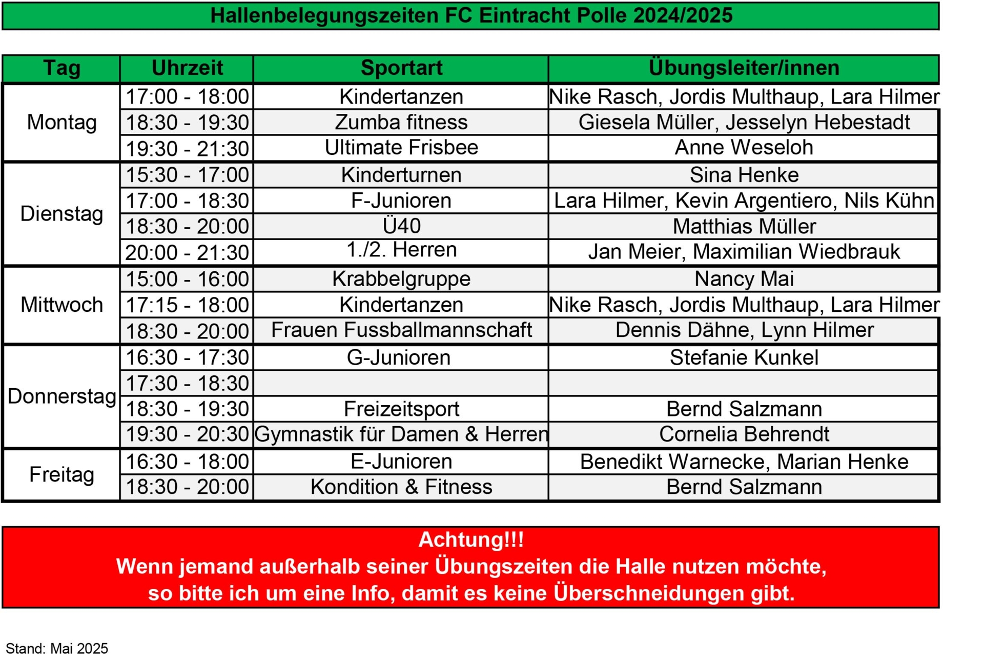 2025.05.04 FC Eintracht Polle - Hallenbelegungszeiten