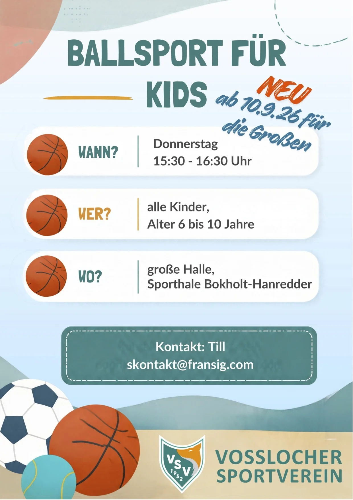 Ballsport für Kids Maxi