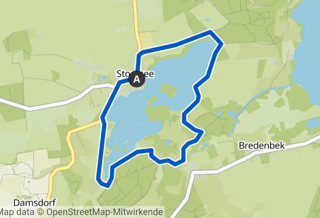 Strecke 10 km Lauf