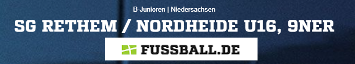 Fußball SG Rethem -Nordheide U16