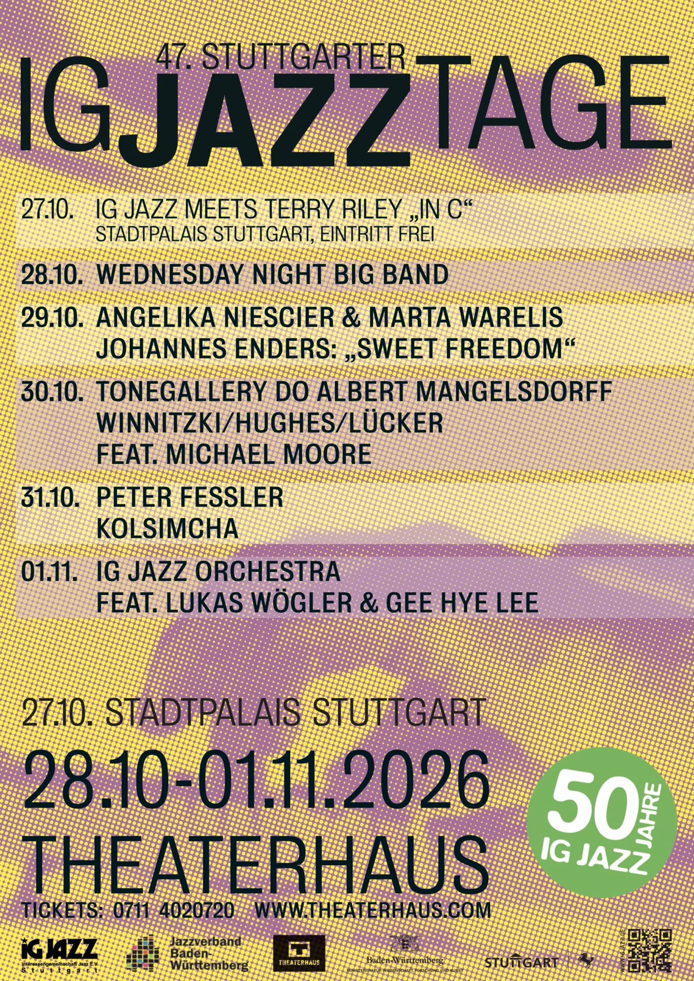 Plakat Jazztage 2036
