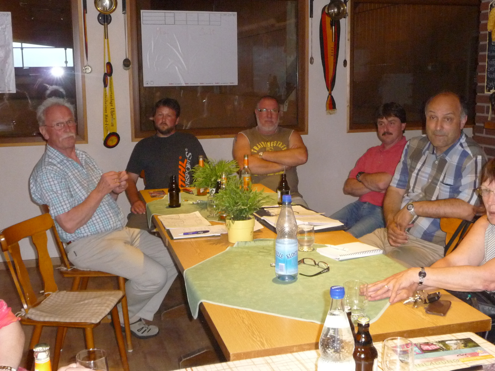 Festaktive treffen sich im Reiterstüble auf dem Sonnenhof 2012