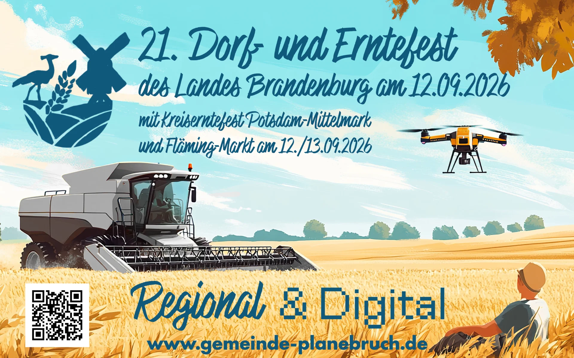 Dorf und Erntefest