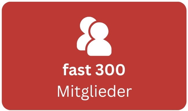 fast 300 Mitglieder